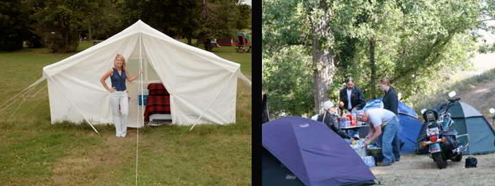 Glencoe Campresort Tent Camping